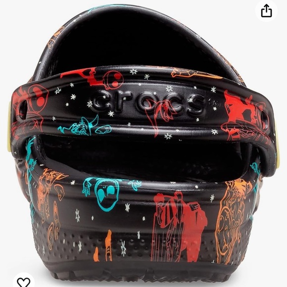 Child’s Unisex Nightmare Before Christmas Glow In The Dark Crocs Clog - Picture 10 of 12